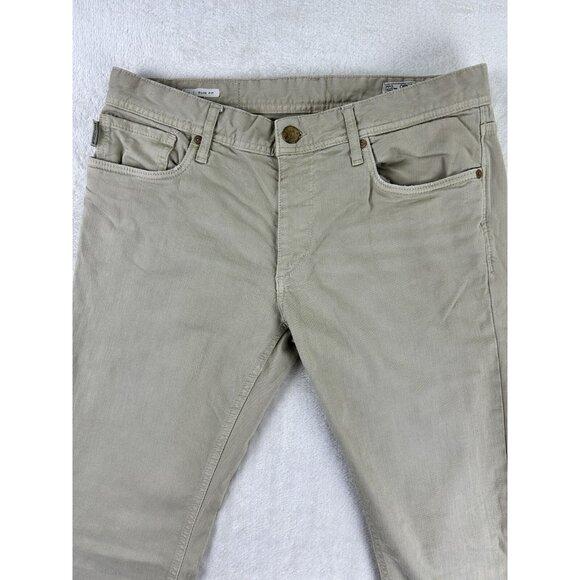 Originals by Jack & Jones Men's Jeans W34 L32 Tim Slim Fit 34 X 32L Beige - Picture 2 of 12